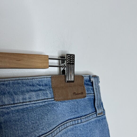 Madewell Perfect Vintage Flare Jeans Womens 32 Light Wash Stretch High Rise - Picture 6 of 7